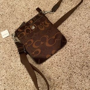 Brown Coach Cross Body